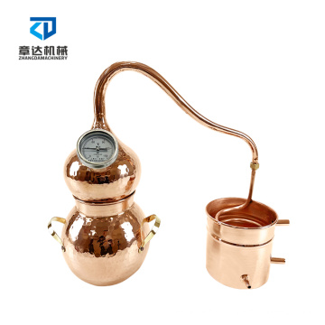 2L hydrolate mini oil extracting machine rose water distiller herb  distiller essential oil